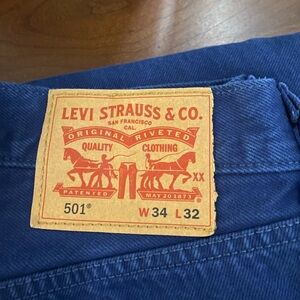 Levi Strauss & Co. Blue Jeans